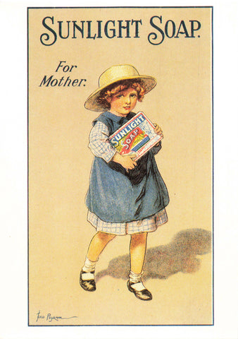 MODERN SIZE POSTCARD SUNLIGHT SOAP FOR MOTHER (ref 2242)