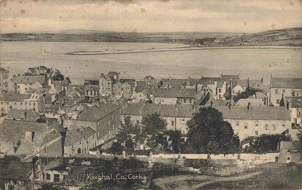 YOUGHAL, CO. CORK, IRELAND, OLD 1941 POSTCARD (ref 4638/24)