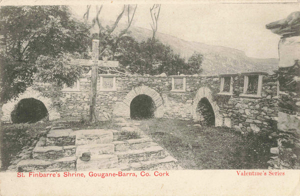 ST FINBARRE'S SHRINE, GOUGANE-BARRA, CO. CORK, IRELAND, OLD POSTCARD