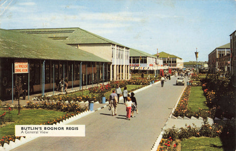 1960s postcard of Butlin's Bognor Regis in Sussex