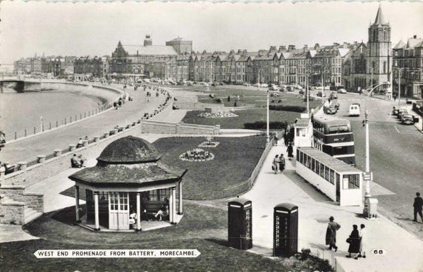  West End Promenade from Battery, Morecambe