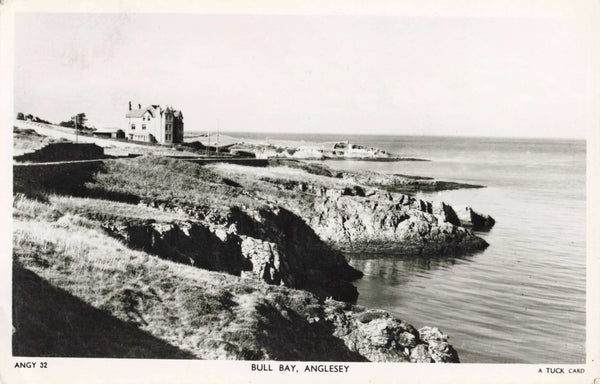 1950 real photo postcard of Bull Bay, Anglesey