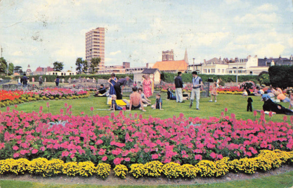 1960s postcard of Waterloo Square, Bognor Regis