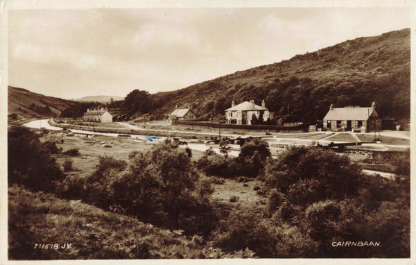 Old real photo postcard of Cairnbaan, Argyllshire, Scotland