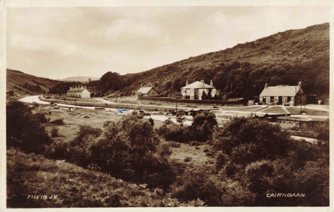 Old real photo postcard of Cairnbaan, Argyllshire, Scotland