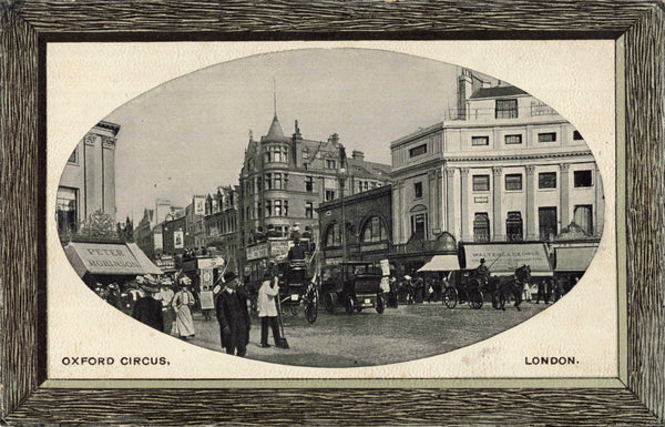 Old real photo postcard of Fleet Street &amp; St Paul's Cathedral, London