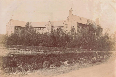 THE CONVENT, FORMBY - REAL PHOTO LANCASHIRE POSTCARD