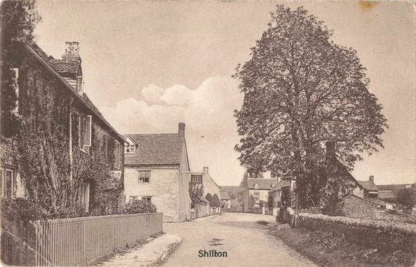 SHILTON, OXFORDSHIRE, NR BURFORD - OLD POSTCARD (ref 7189/23/F)