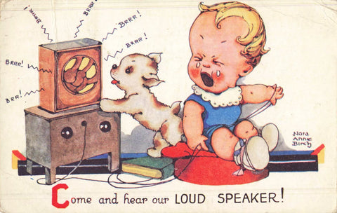 1930s Nora Annie Birch humour postcard