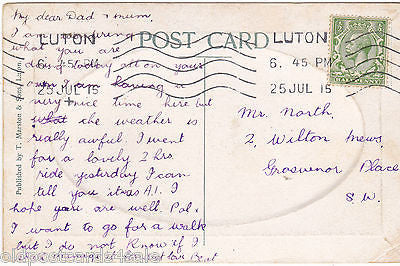 WHY-AX-YE, LUTON - 1915 EMBOSSED POSTCARD (our ref 3070)