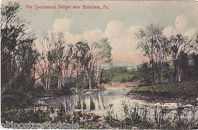 THE SPORTSMEN'S DELIGHT, NEAR BELLEFONTE, Pa. (ref 4850)