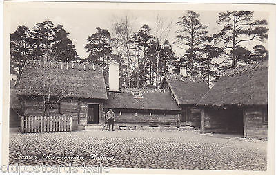 SKANSEN OKTORPSGARDEN HALLAND - PHOTO POSTCARD - SWEDEN (ref 2827)