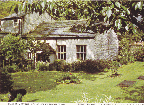 Quaker Meeting House, Crawshawbooth