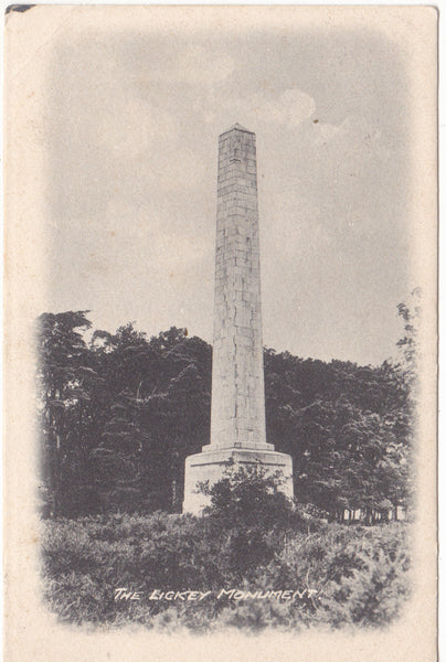 THE LICKEY MONUMENT - WORCESTERSHIRE - PRE 1918 POSTCARD (ref 5531/16 ...