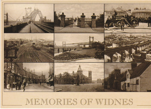 REPRODUCTION POSTCARD OF WIDNES